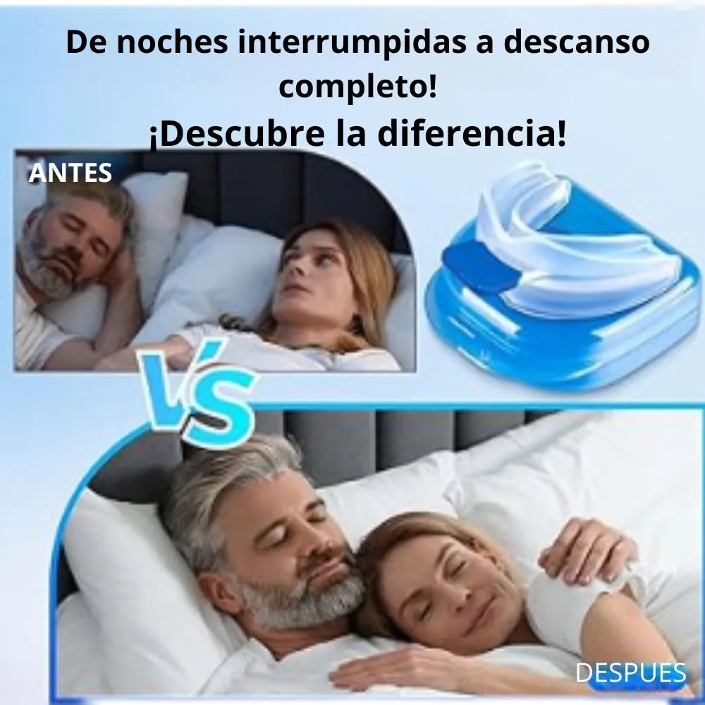 Silencio Total: Protector Bucal para un Sueño Sin Ronquidos Sin Bruxismo