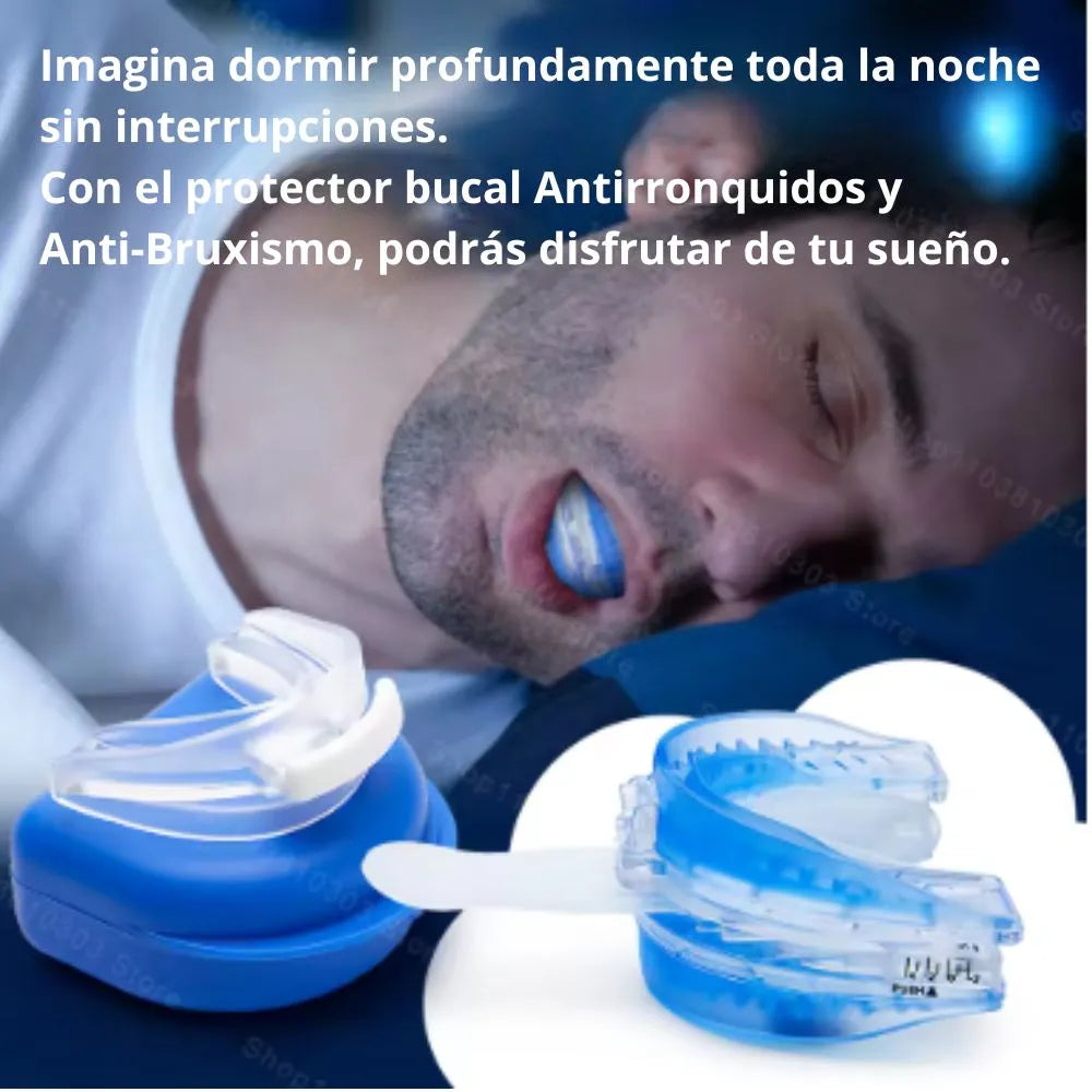 Silencio Total: Protector Bucal para un Sueño Sin Ronquidos Sin Bruxismo