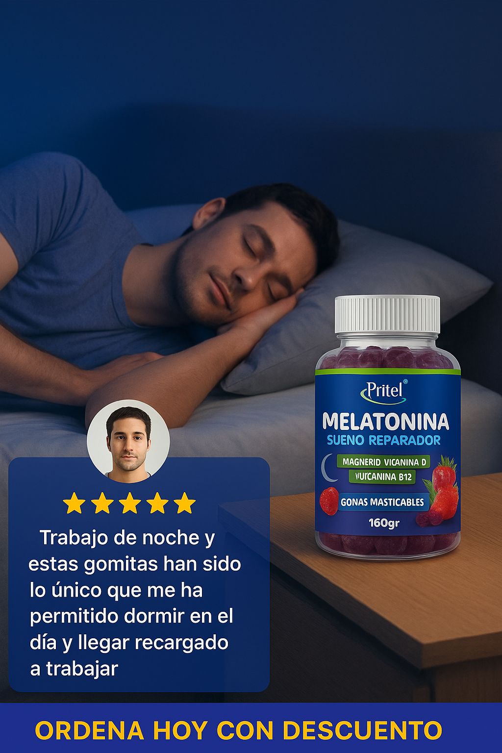GOMITAS MELATONINA💤mejora tu calidad del sueño