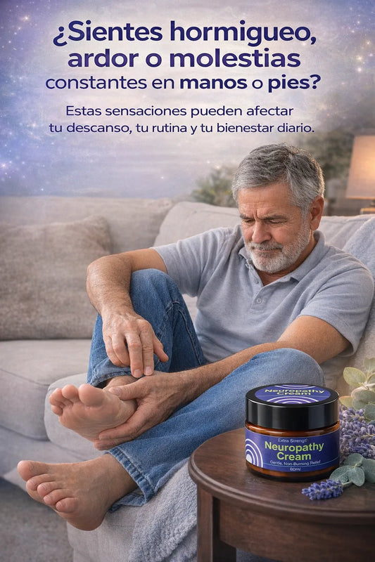 Migrastil – Crema Para Neuropatía - Alivio calmante para manos y pies sensibles