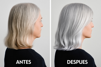 MASCARILLA PARA CANAS DE LUJO EFECTO PLATA🩶