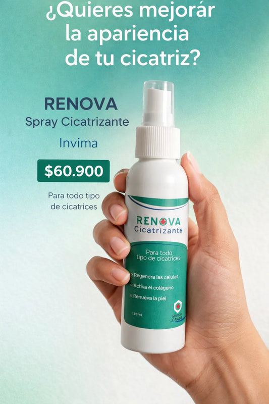 RenovaSkin – Spray Regenerador para Mejorar la Apariencia de Cicatrices