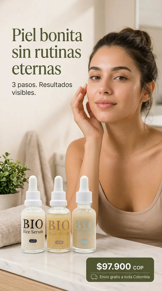 Kit x 3 La rutina que sí vas a poder mantener