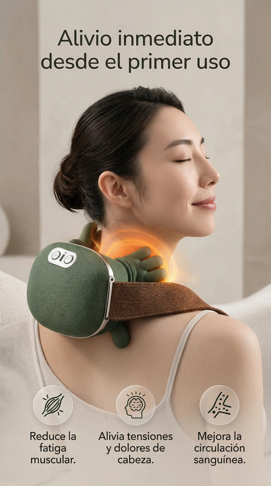 masajeador cervical y corporal
