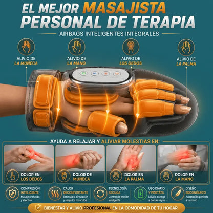 Tecnología de compresión de aire para manos